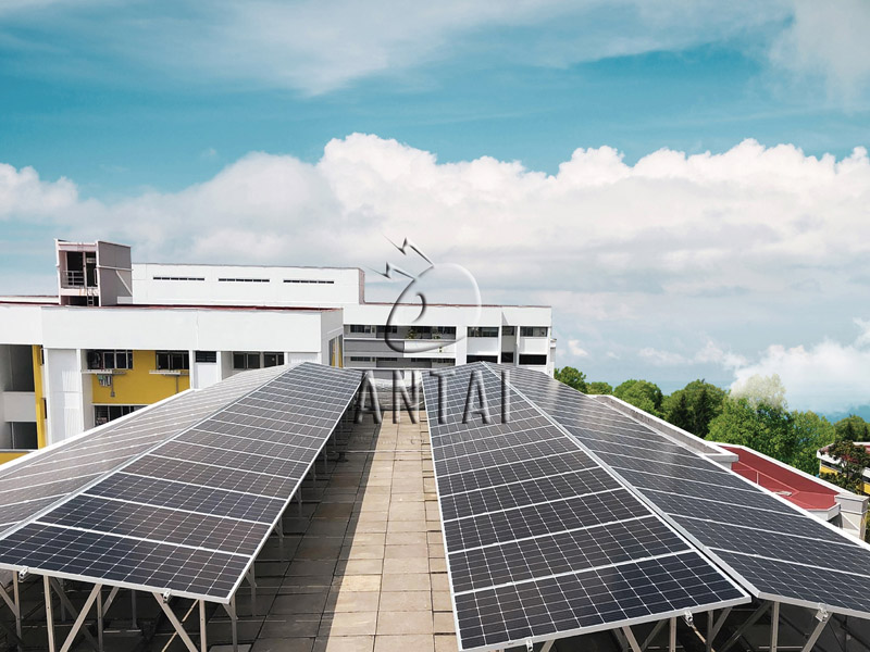 Antaisolar giá đỡ năng lượng mặt trời được chọn cho 50MW phân phối nhà máy năng lượng mặt trời ở singapore