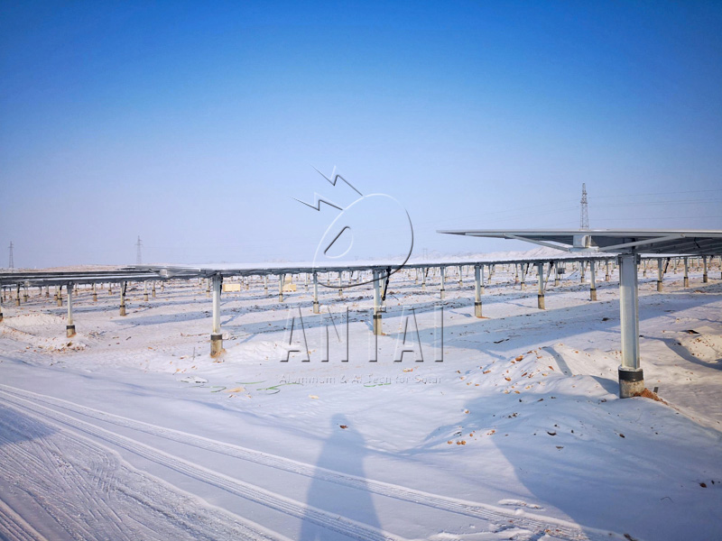 Antaisolar .cung cấp 32MW Solar Tracker cho PV Nhà máy ở Ningxia, Trung Quốc
