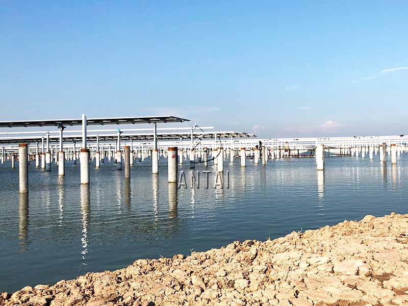 Antaisolar Supplied 2P Tracker For The Largest Fishery+PV Power Plant In Hubei, China