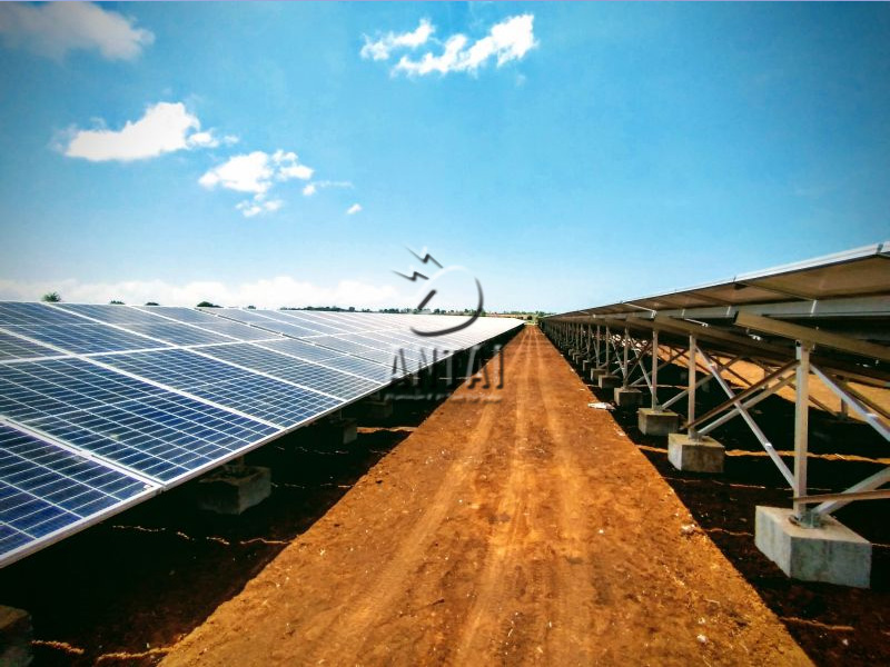  1,5MW-Nhôm Solar Kệ -Africa 
